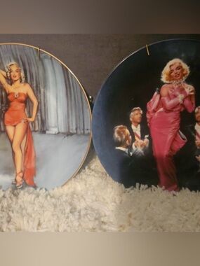 Set of Decorative Marilyn Monroe Collectors Plates 💎